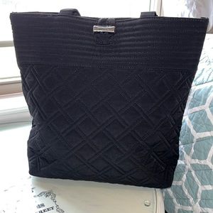 Vera Bradley black shoulder bag, never used!